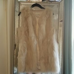 Vintage (Faux?) Fur Longline Vest